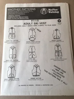 #110 ADULT SKI VEST