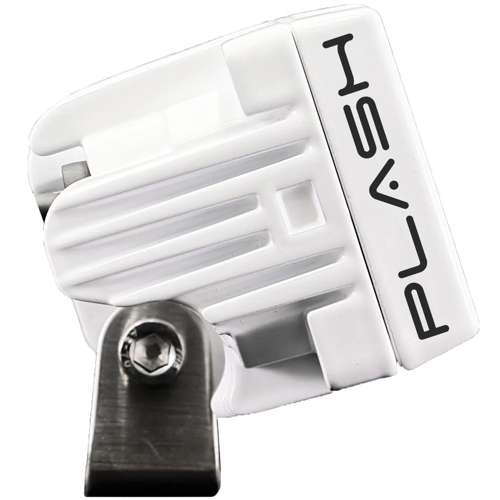 20W Low Profile LED Spreader Light - 8° Spot - Marine White