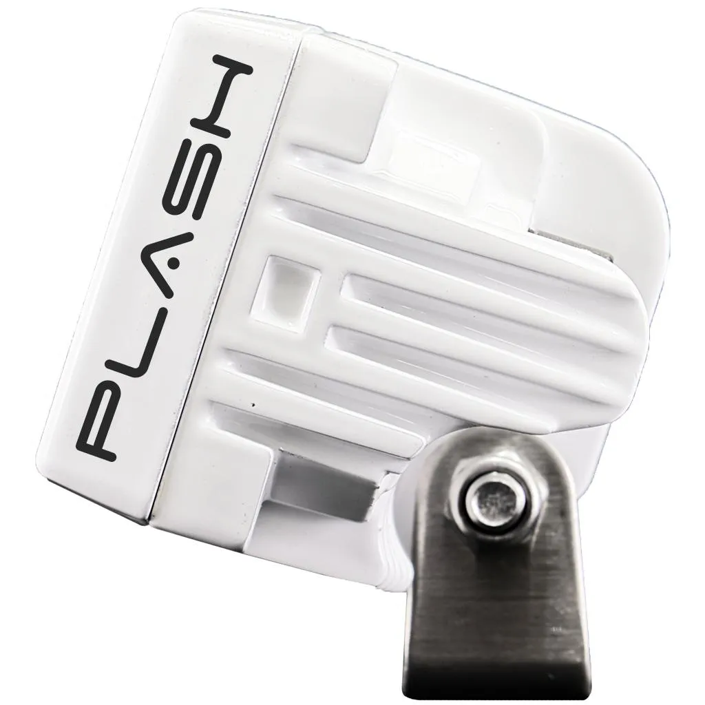 20W Low Profile LED Spreader Light - 8° Spot - Marine White