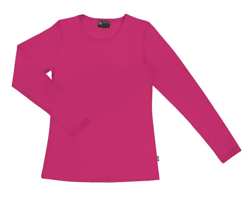 #930 Kids 175gsm Long Sleeve Merino T-Shirt