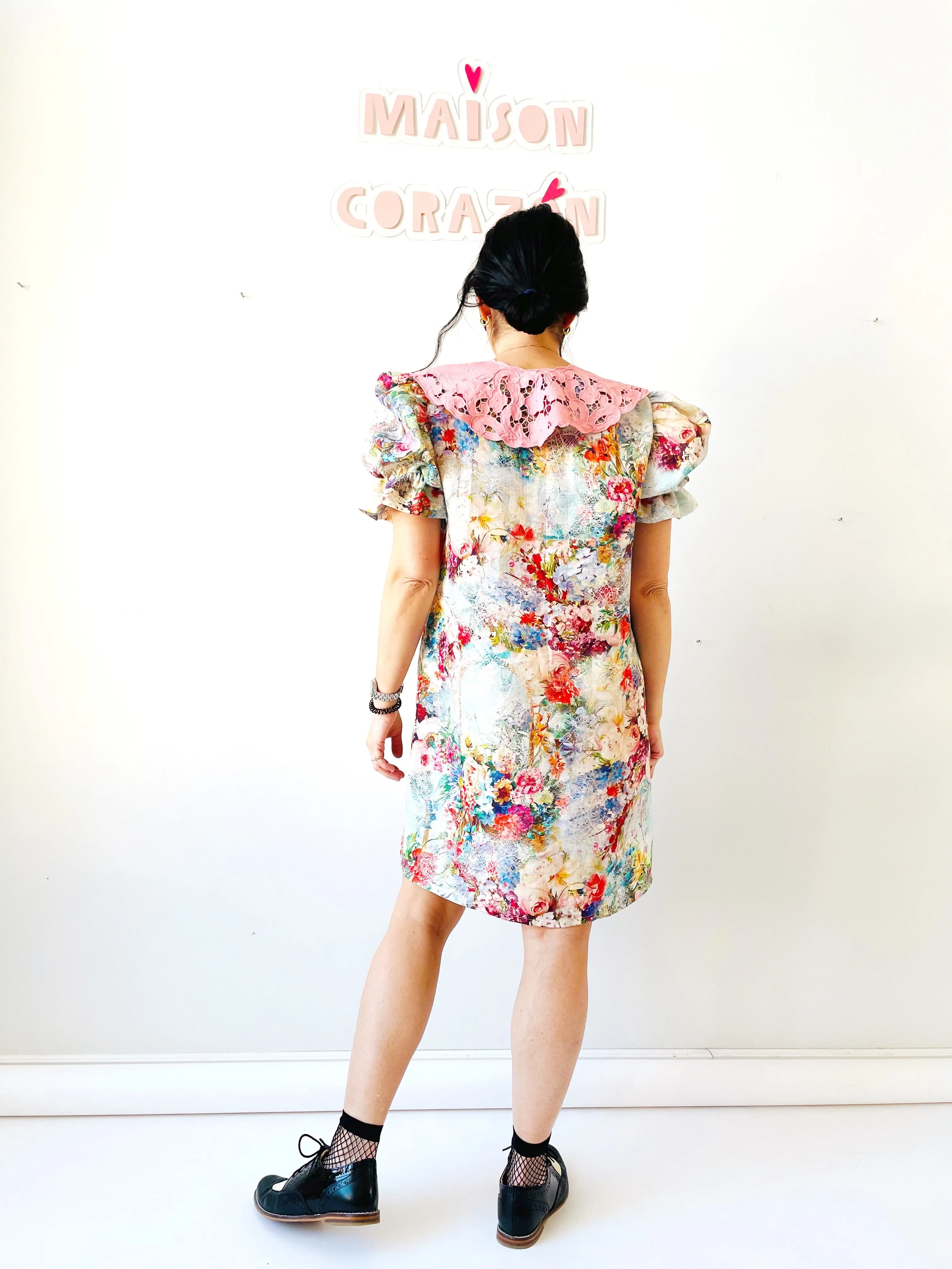 Alice dress in Versailles Print