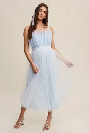 All My Days Tulle Maxi Dress