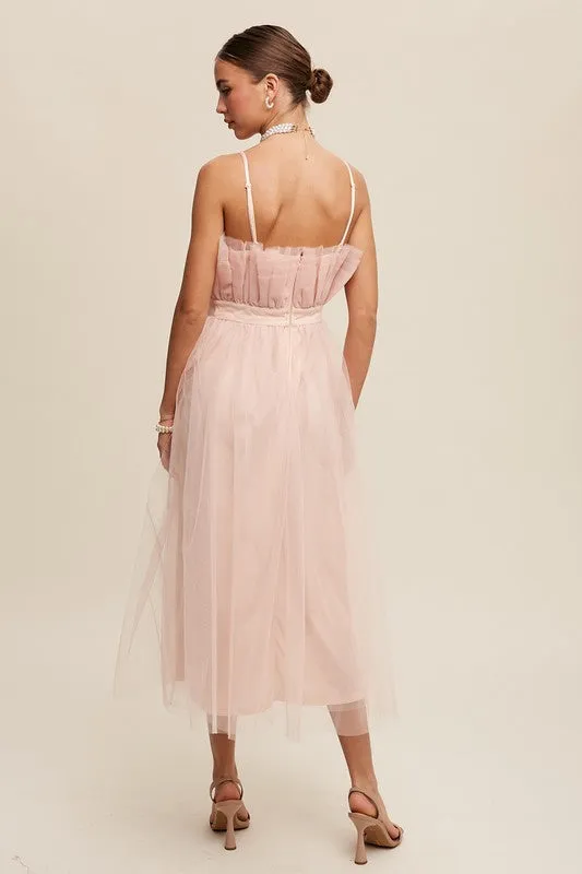 All My Days Tulle Maxi Dress