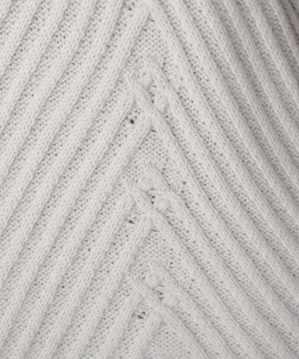 Alpaca blend vest 24W428