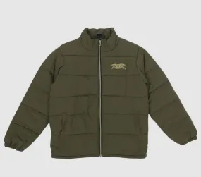 Anti Hero Skateboards Basic Eagle Quilted Jacket - Olive
