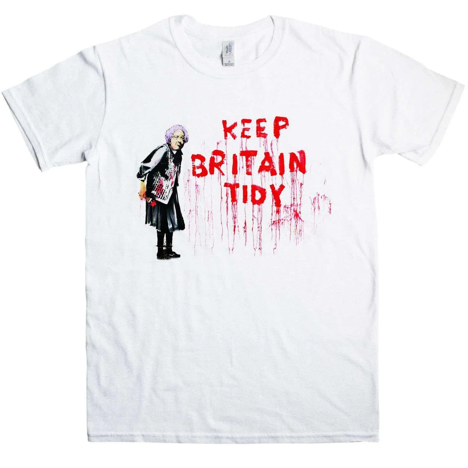 Banksy Keep Britain Tidy T-Shirt