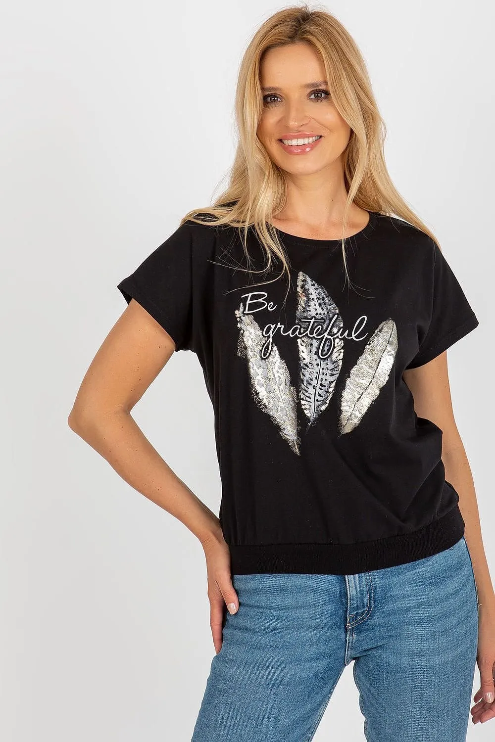 Be Gratfeul Black T-shirt