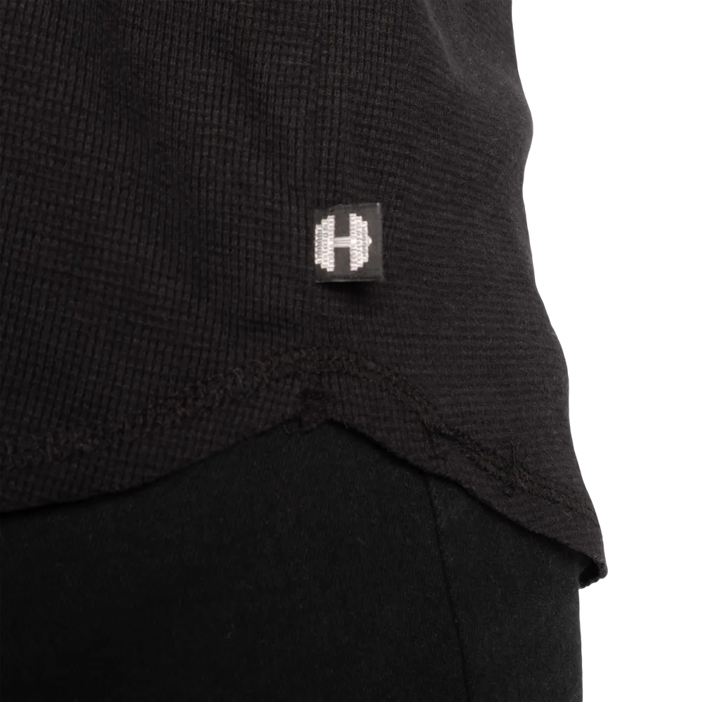 Better Bodies Legacy Thermal LS - Asphalt/Red
