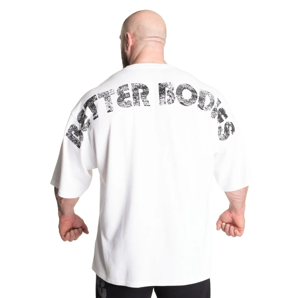 Better Bodies Team Iron Thermal Tee - White
