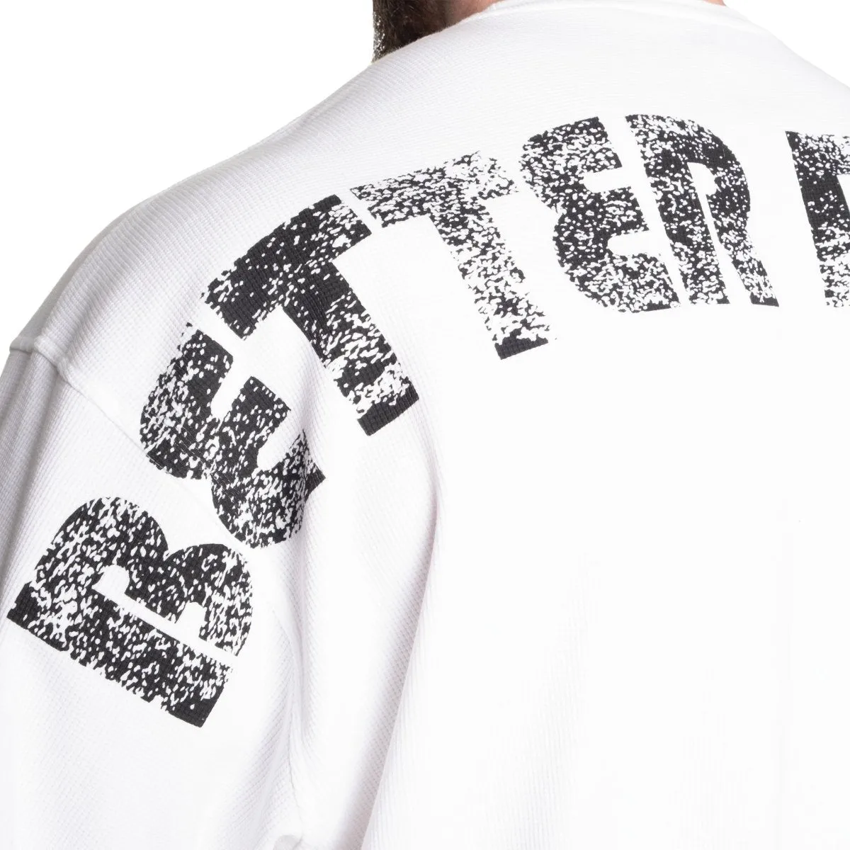 Better Bodies Team Iron Thermal Tee - White