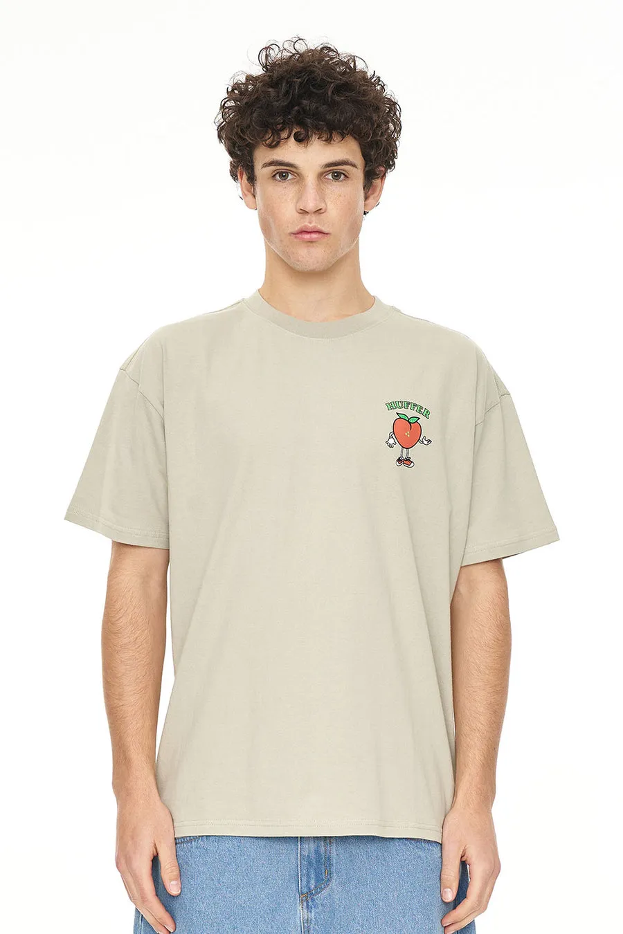 Block Tee 220/Peachy | Moonrock