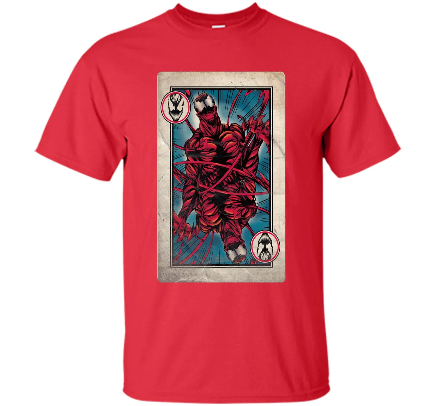 Carnage Playing Card Graphic T-Shirt