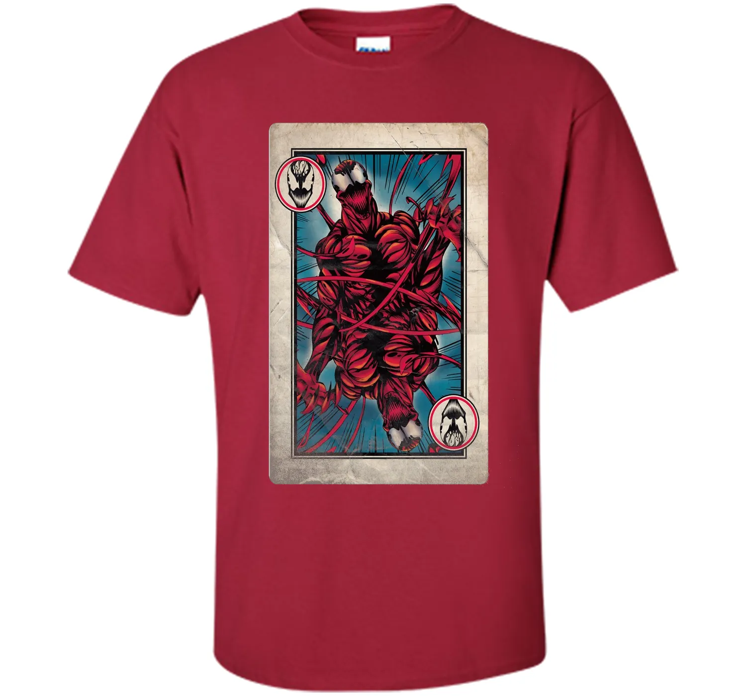 Carnage Playing Card Graphic T-Shirt