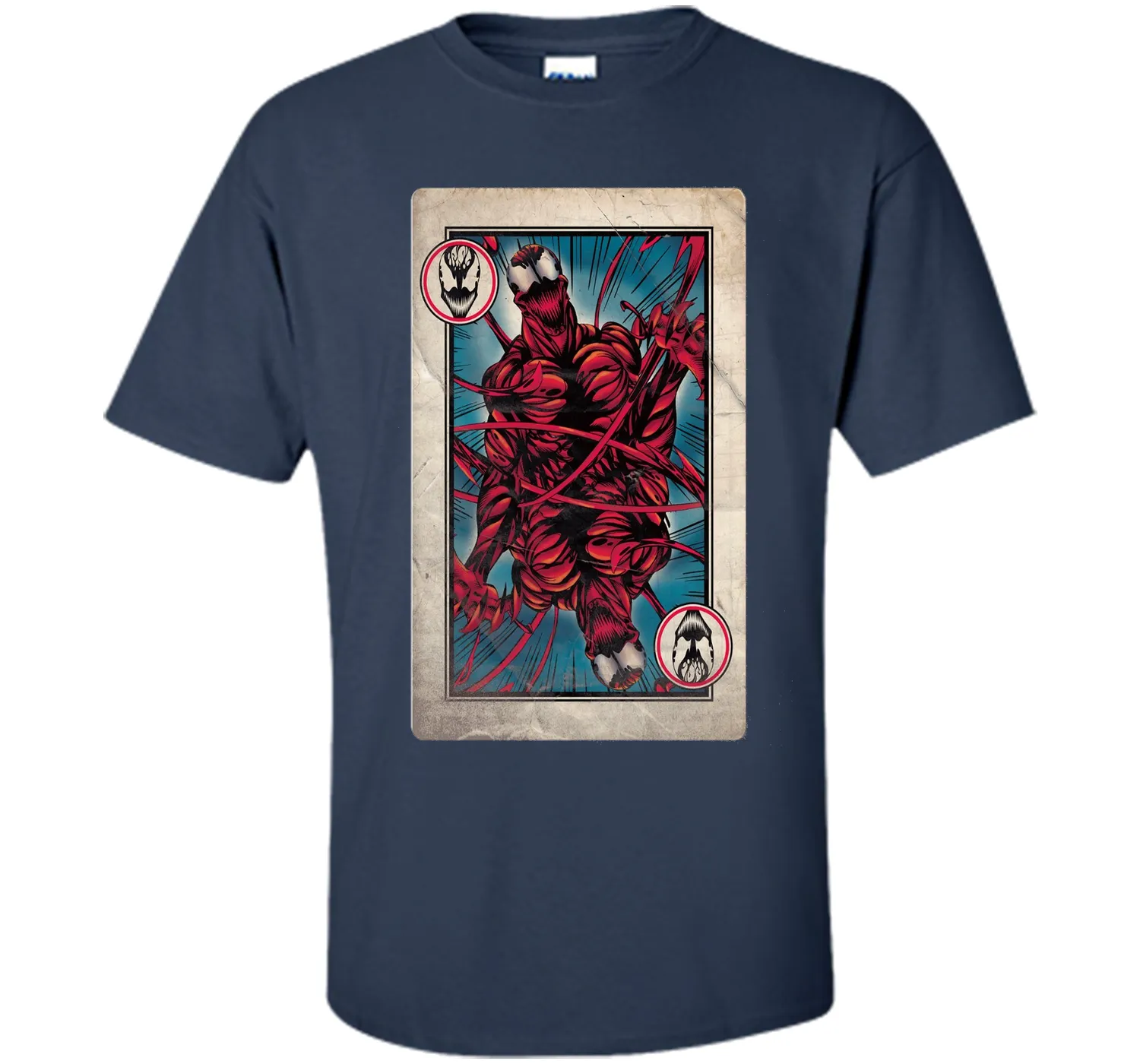 Carnage Playing Card Graphic T-Shirt