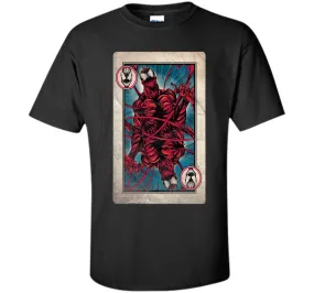 Carnage Playing Card Graphic T-Shirt