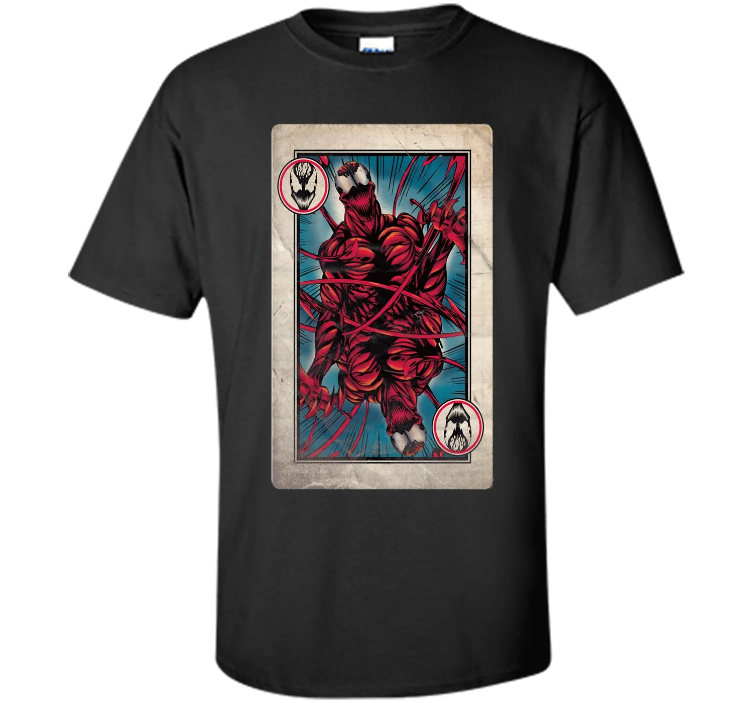 Carnage Playing Card Graphic T-Shirt