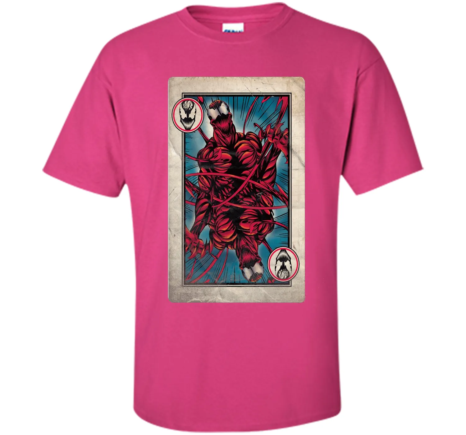 Carnage Playing Card Graphic T-Shirt