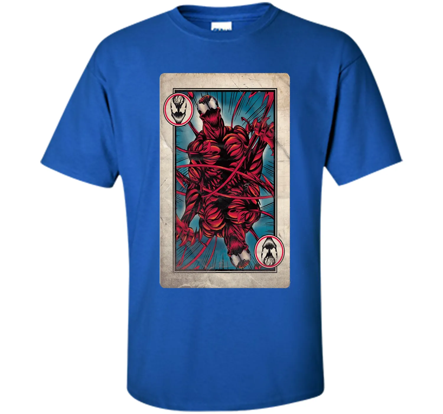 Carnage Playing Card Graphic T-Shirt