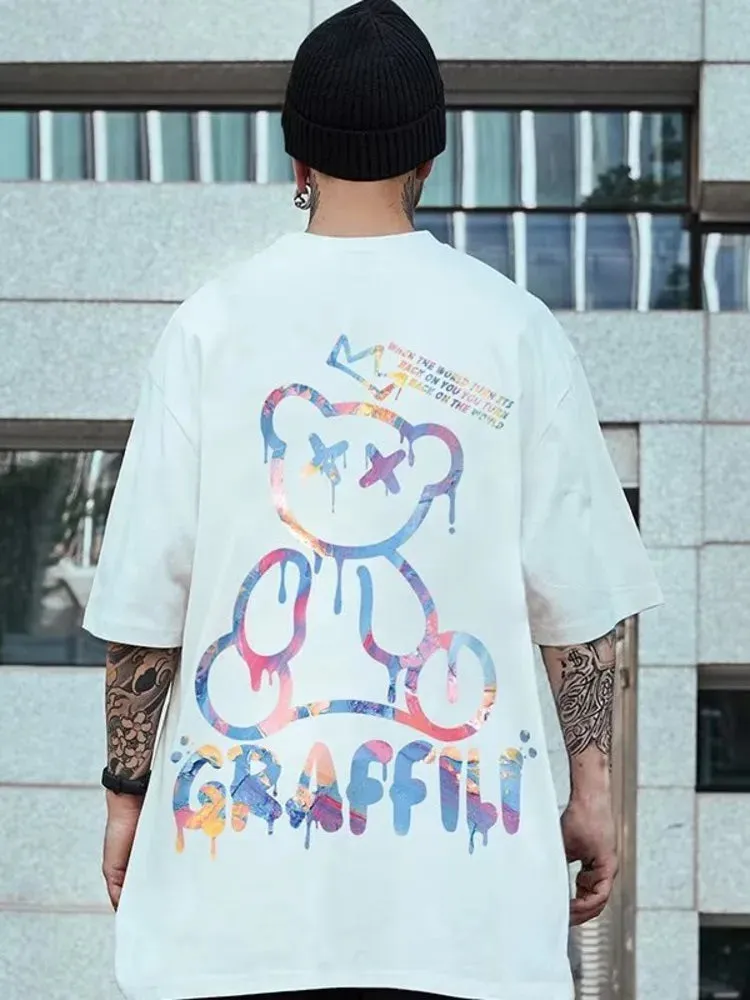Casual Loose T Half Sleeve Cotton.