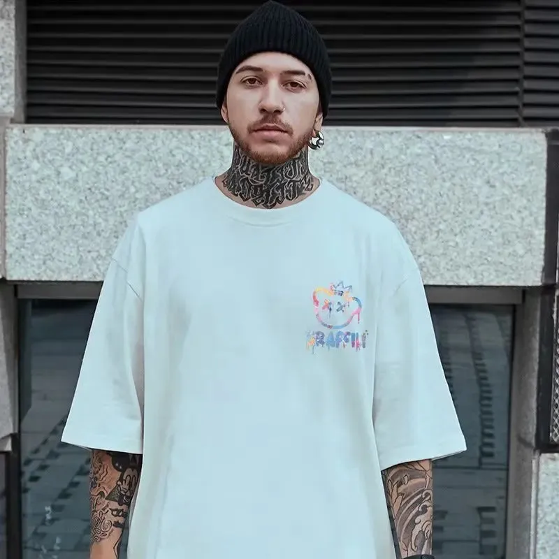 Casual Loose T Half Sleeve Cotton.