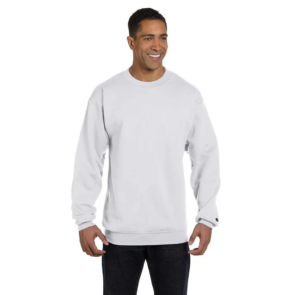 Champion Men's Silver Grey Crewneck Sweatshirt