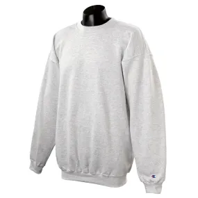 Champion Men's Silver Grey Crewneck Sweatshirt