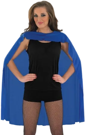 Classic Blue Superhero Cape