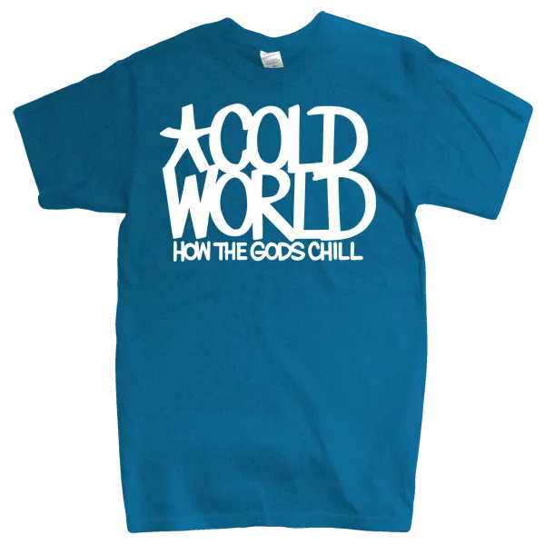 Cold World "HTGC Logo" Blue T-Shirt