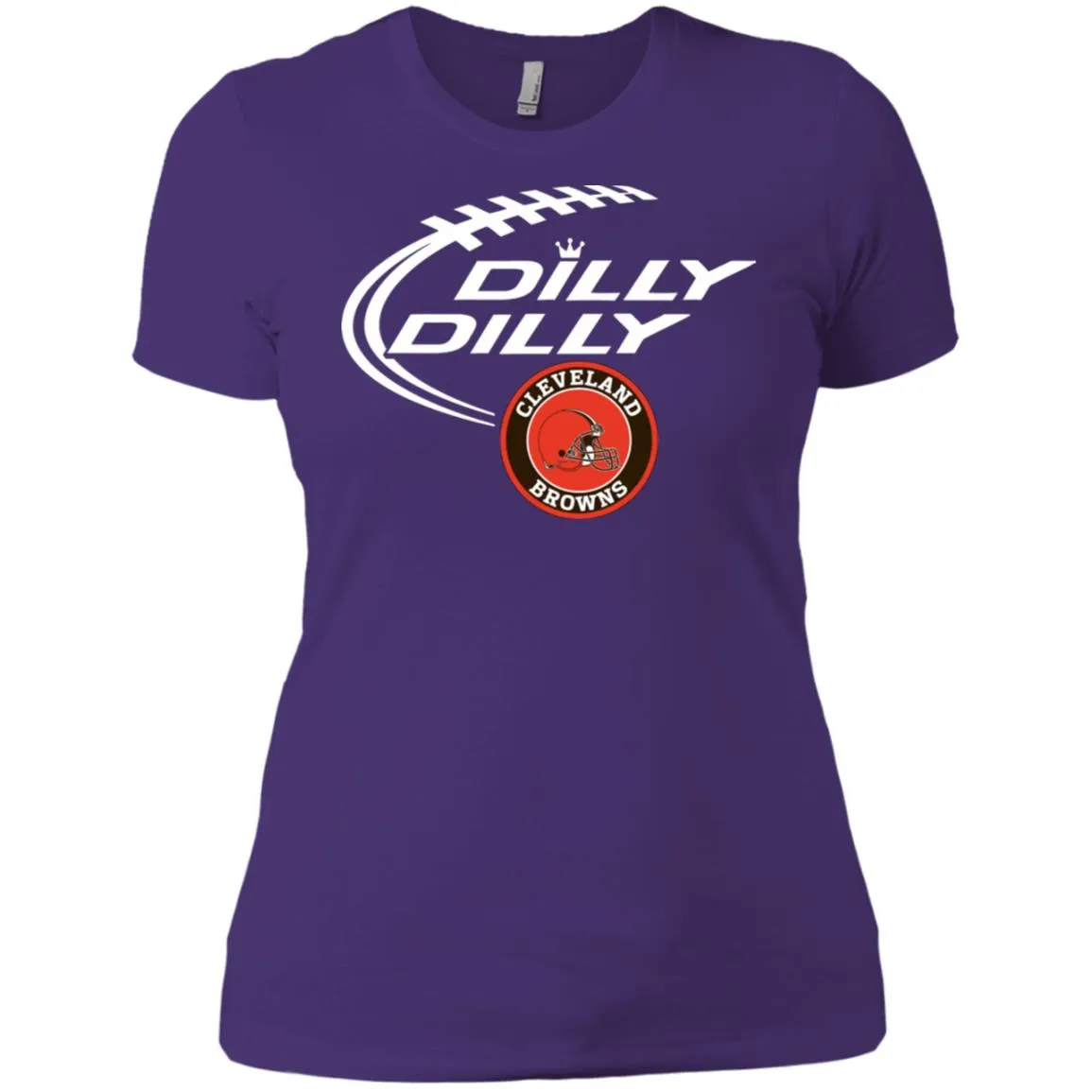 Dilly Dilly Cleverlan Browns Nfl Football Women T-Shirt