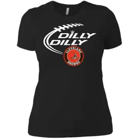 Dilly Dilly Cleverlan Browns Nfl Football Women T-Shirt