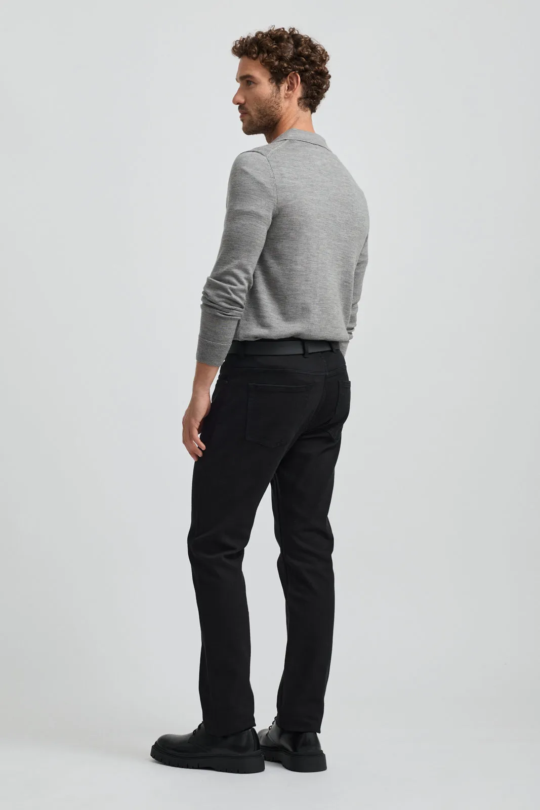 FINE KNIT POLO