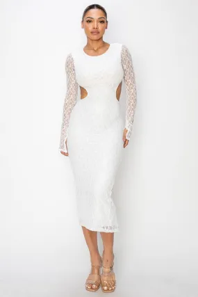 Florence Lace Maxi Dress