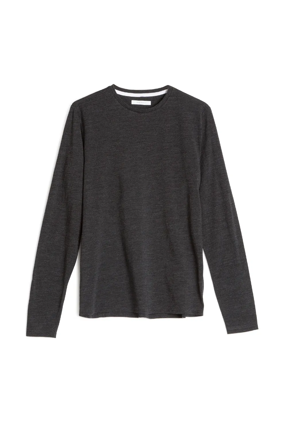 Frey L/S Merino - Charcoal Melange