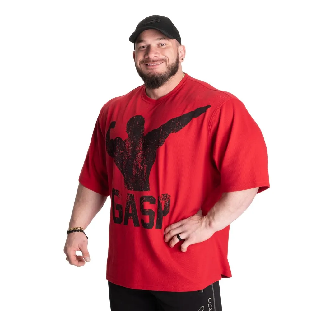 GASP Archer Thermal Iron Tee - Chilli Red