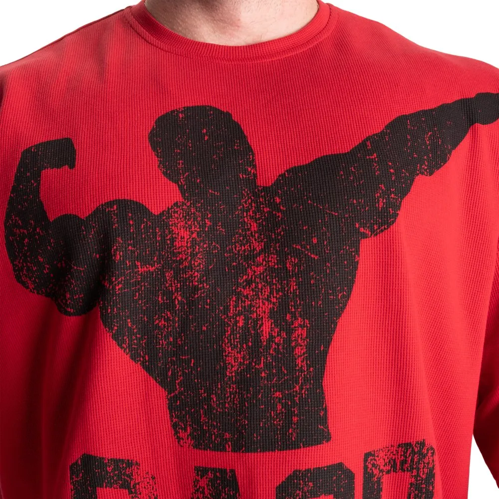 GASP Archer Thermal Iron Tee - Chilli Red