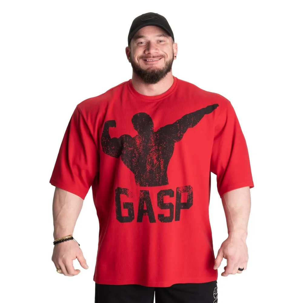 GASP Archer Thermal Iron Tee - Chilli Red