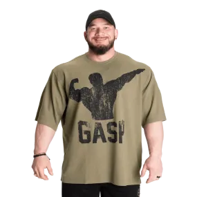 GASP Archer Thermal Iron Tee - Washed Green