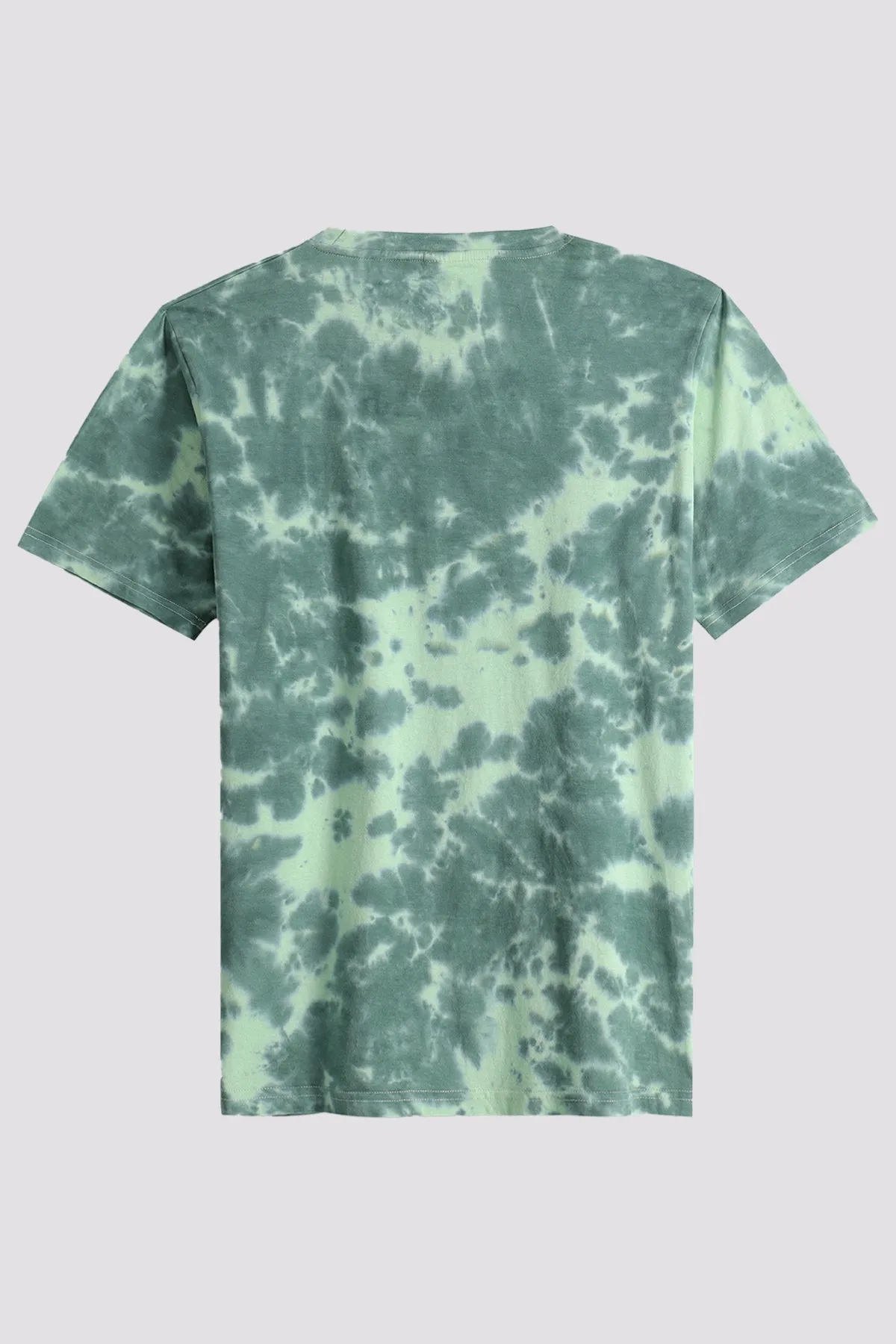 Green Tie Dye Graphic T-Shirt - S24 - MT0358R