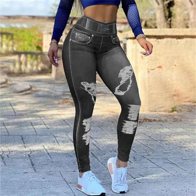 High Waist Pencil Slim Pants