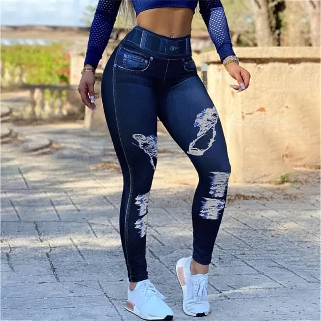 High Waist Pencil Slim Pants