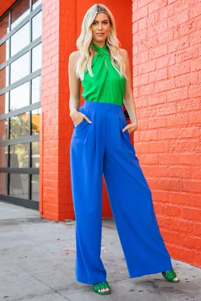 High Waist Wide Leg Pants