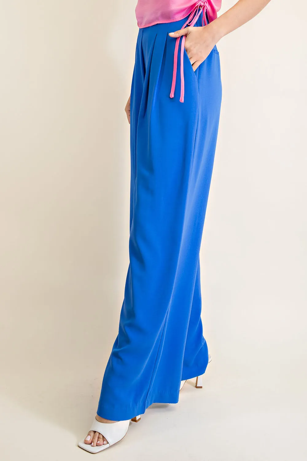 High Waist Wide Leg Pants