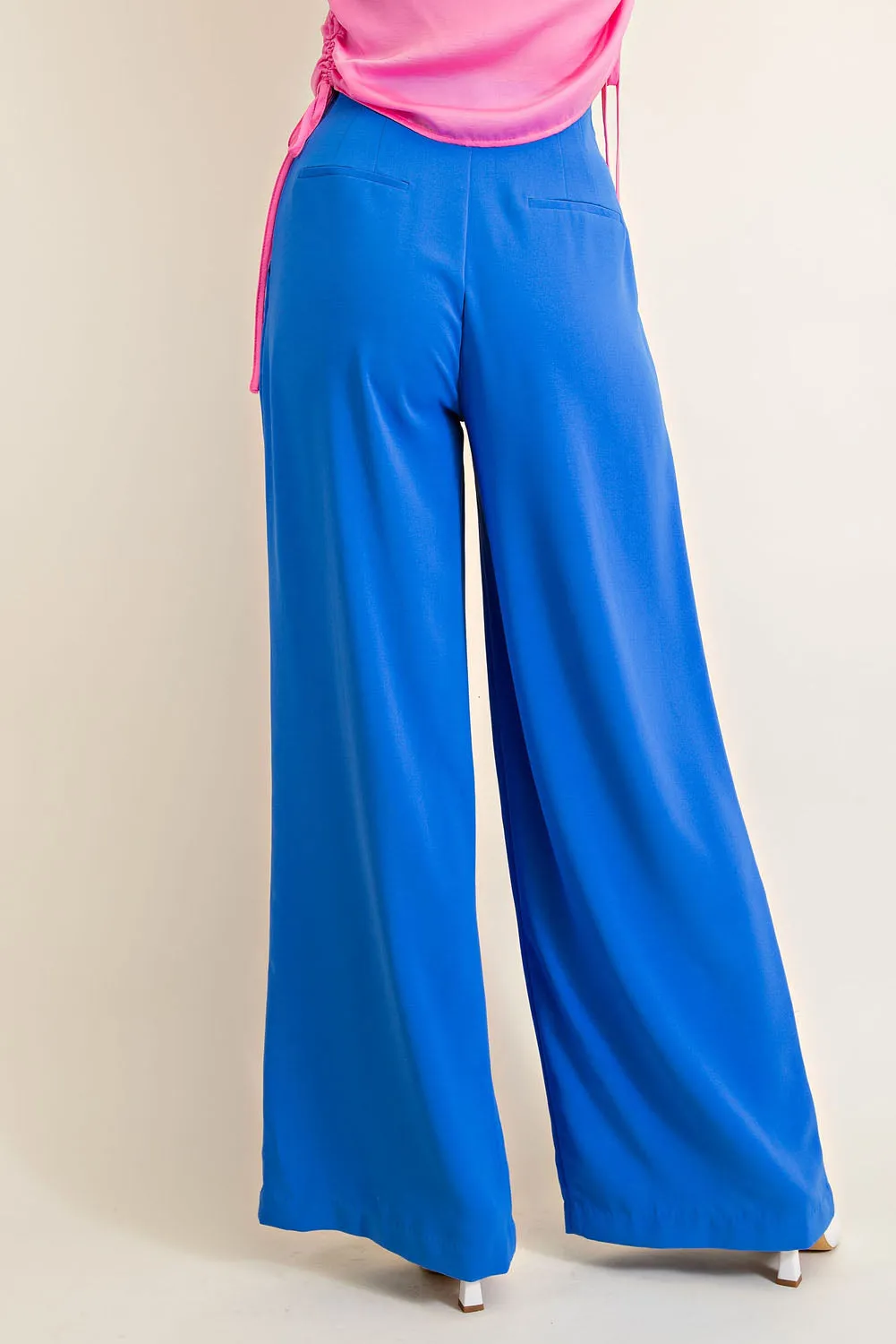 High Waist Wide Leg Pants