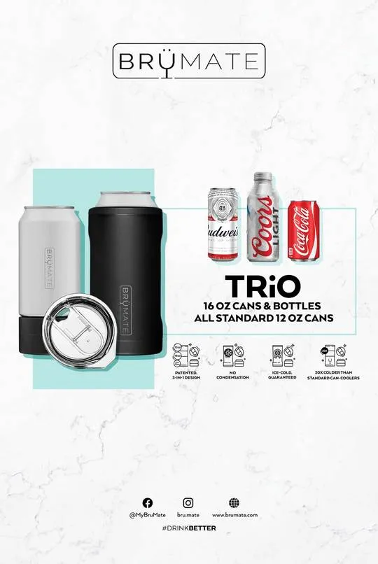 Hopsulator Trio 3-in-1 by BruMate® (Dark Aura)