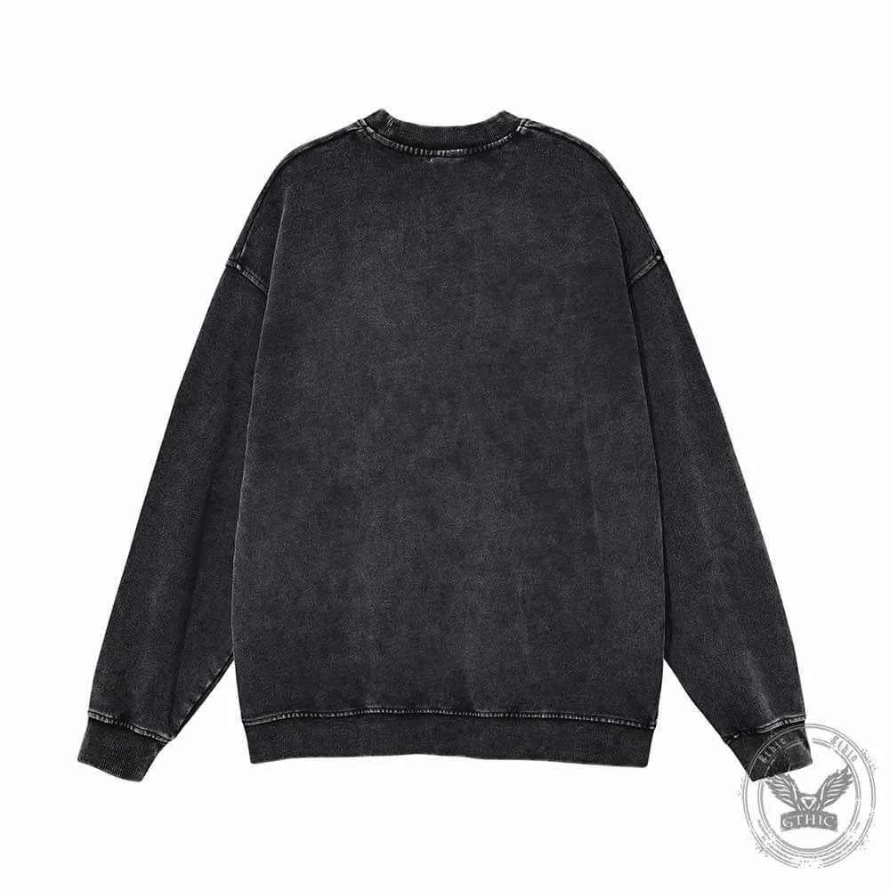 I’d Rather Be Getting Tattooed Vintage Washed Sweatshirt