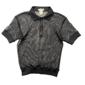 ISSEY MIYAKE MESH POLO  (S)