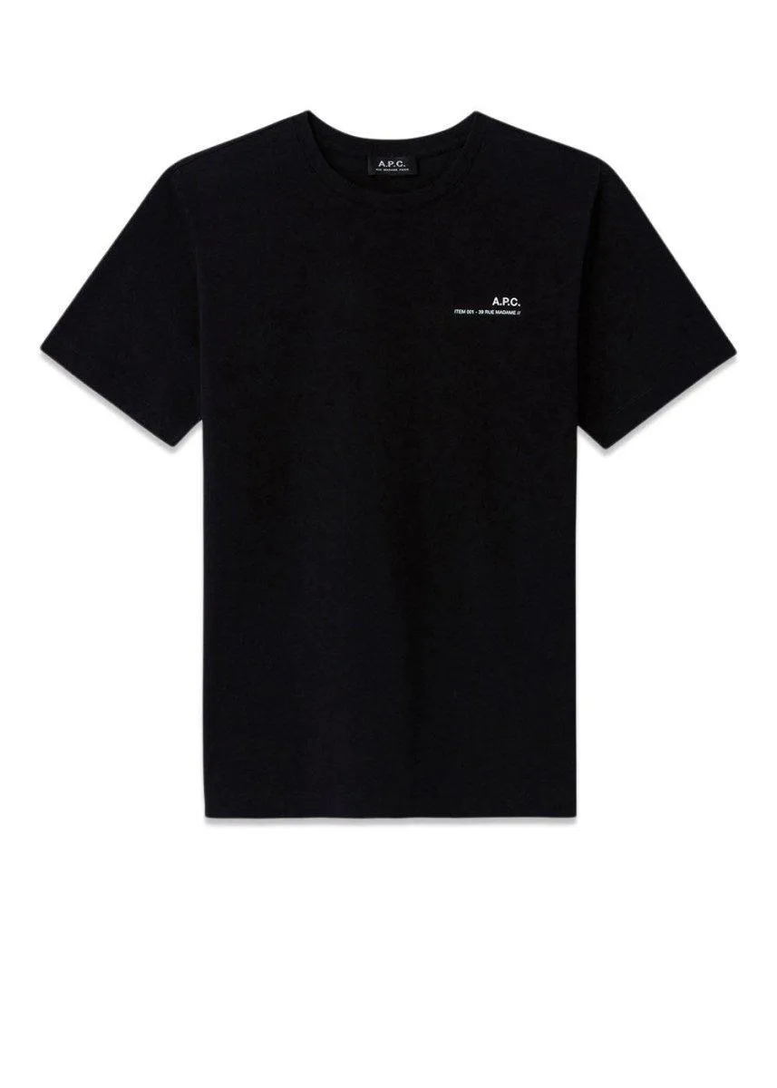 Item T-shirt - Black