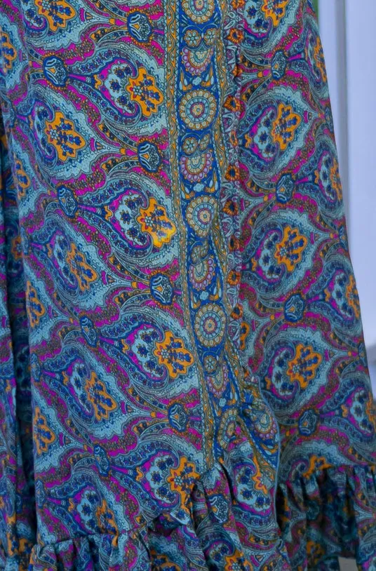 Kanani Blue Maxi Dress