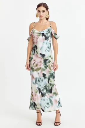 Kastell Off Shoulder Slip Dress