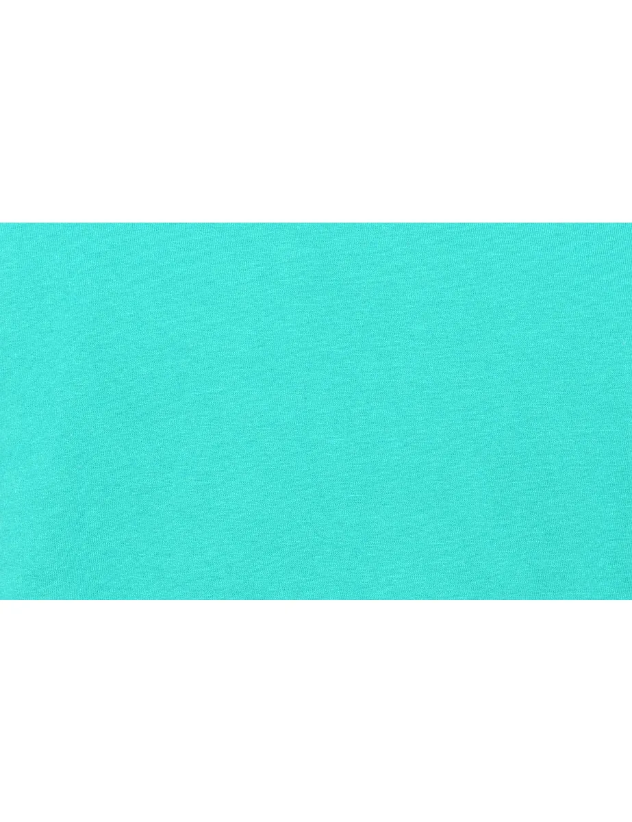 Light Green Plain T-shirt - L